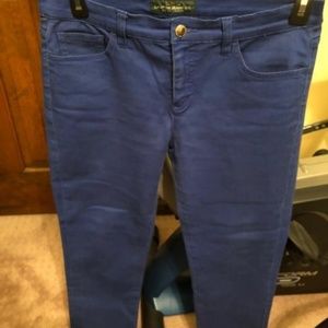 Ralph Lauren Womens LRL Jeans Cobalt Blue Size 10